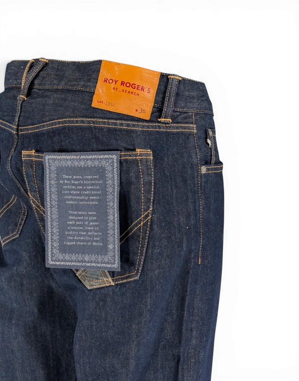 RSC001CQ590021 C0999 Cult Wide RE-SEARCH Selvedge Blu Rinse RSC001CQ590021 C0999 Roy Roger's 