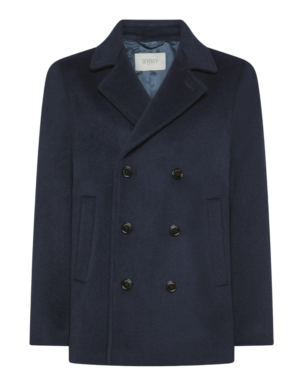 CP0579_150976 754 Cappotto Doppiopetto in Double CP0579_150976 754 Seventy 