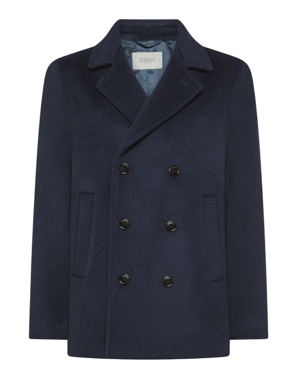 CP0579_150976 754 Cappotto Doppiopetto in Double CP0579_150976 754 Seventy 