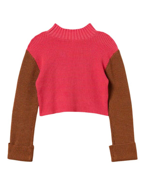 252GJ3060 12734 Maglia Lupetto Color Block 252GJ3060 12734 Twinset 