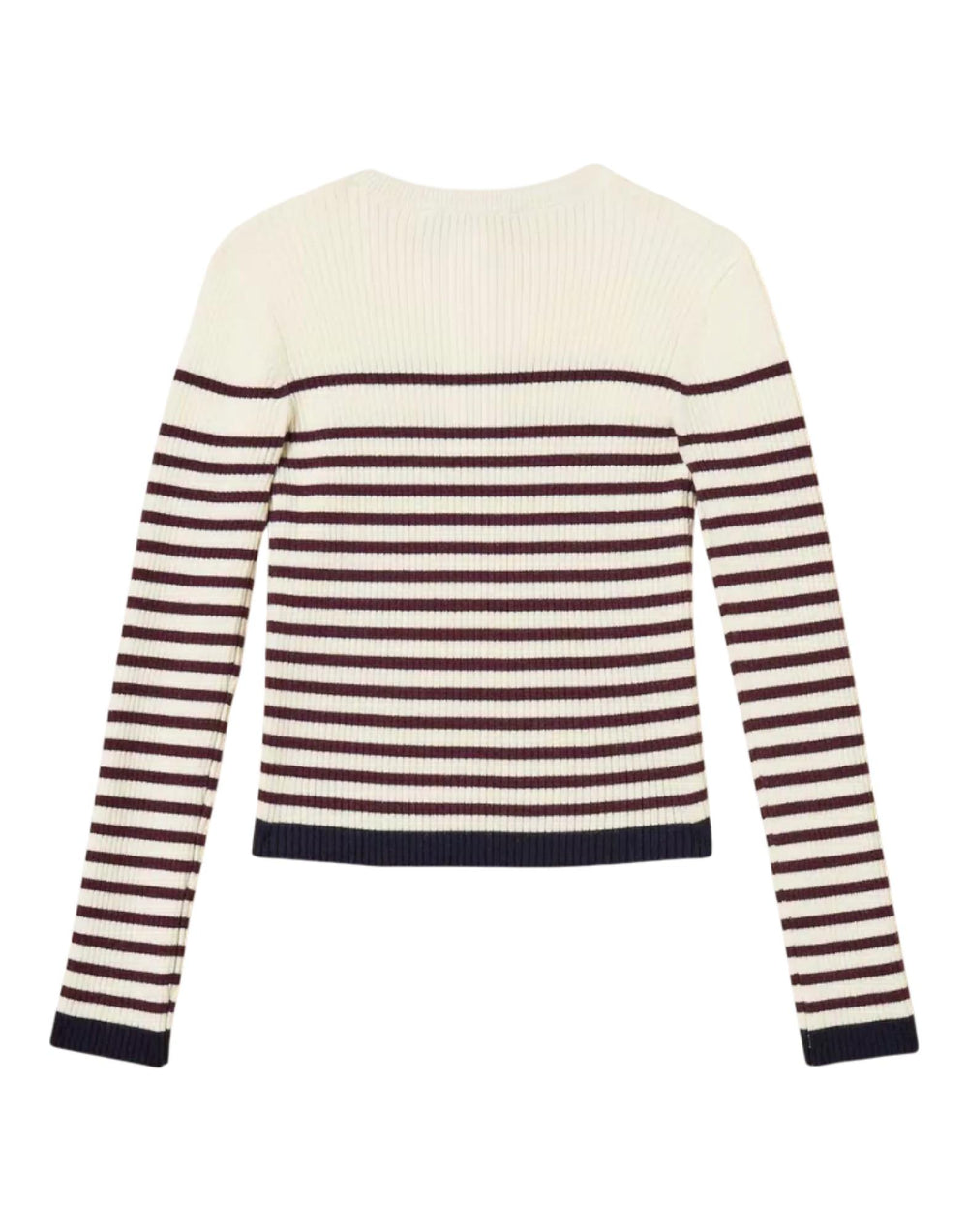 252GJ3035 12735 Maglia Lupetto a Righe 252GJ3035 12735 Twinset 