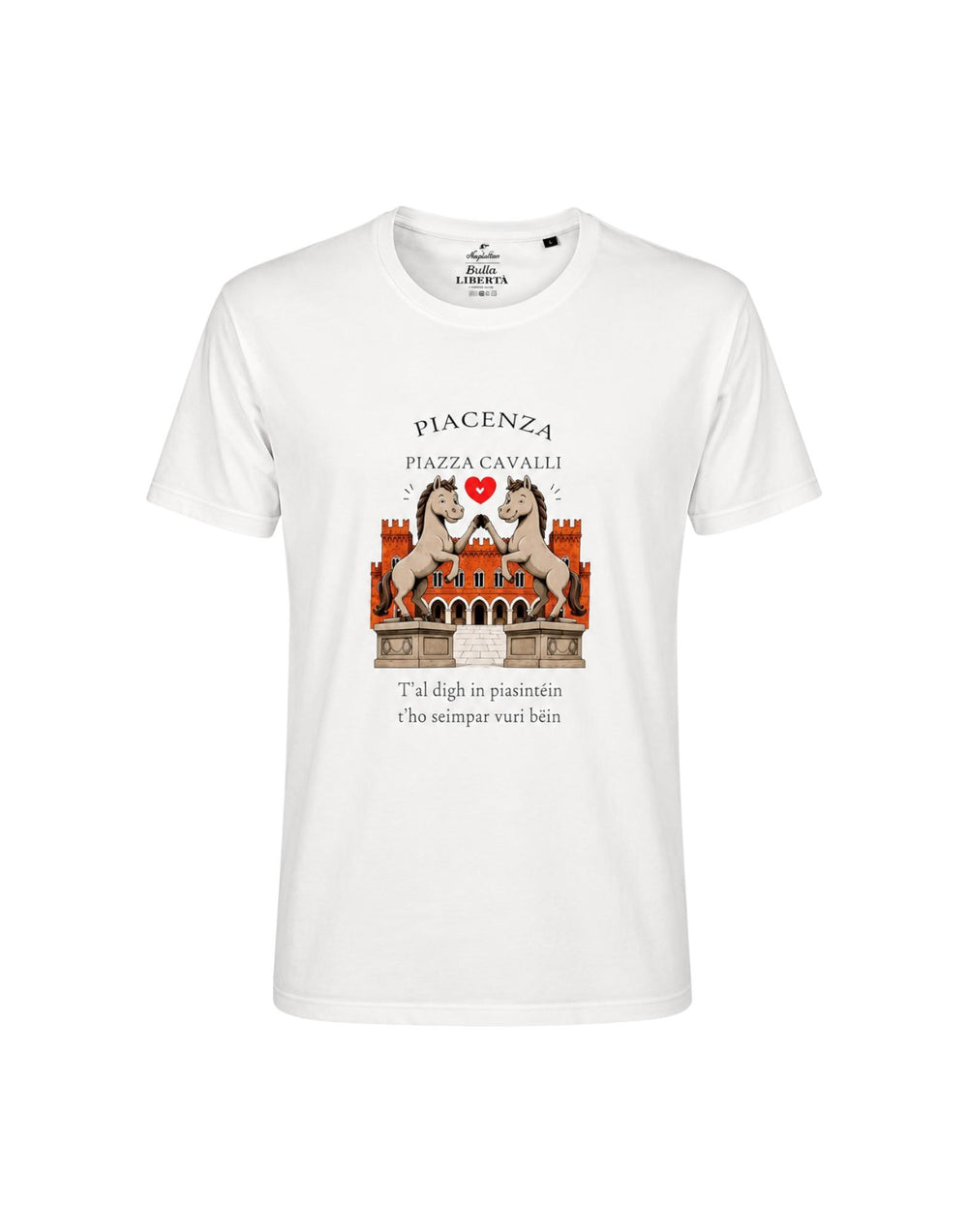 TCUTS0003 CAVALLI 002 T-shirt Piazza Cavalli TCUTS0003 CAVALLI 002 Australian 