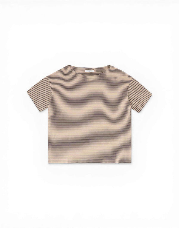 FD3905 001 T-shirt Boxy Striped Jersey FD3905 001 Circolo 1901 