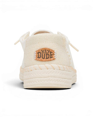 HD.43681 100 Wendy Espadrille Woven HD.43681 100 Hey Dude 