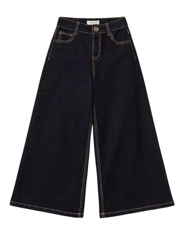 252GJ2280 06295 Jeans Wide Leg Rinse 252GJ2280 06295 Twinset 