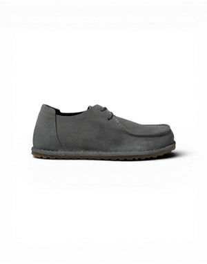 1030035 GRAY utti lace n basalt gray suede leather n- 1030035 GRAY Birkenstock 