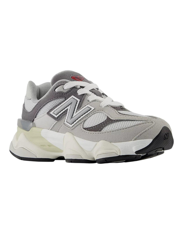 New Balance 9060 Sneaker bambino grigio immagine 3