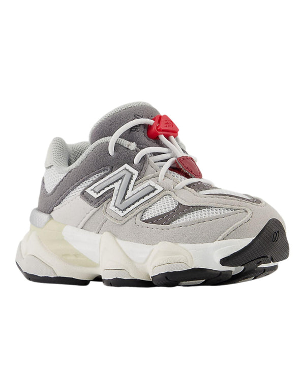 New Balance 9060 Sneaker bambino grigio immagine 3