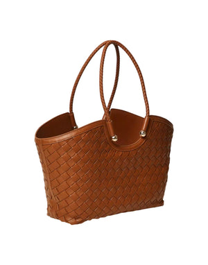 261TB7300 00057 Borsa shopper intrecciata a mano 261TB7300 00057 Twinset 