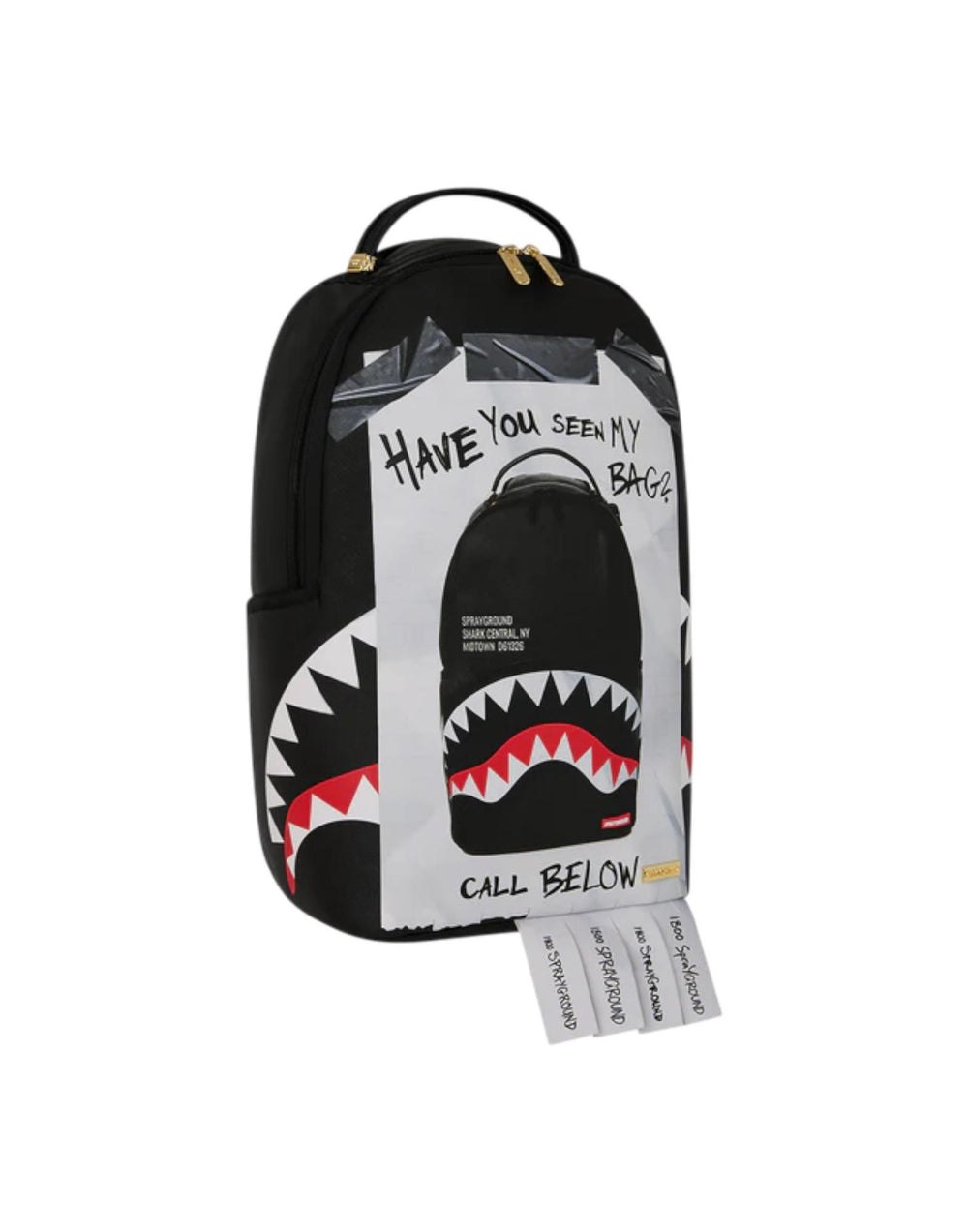 Sprayground Missing Bag Flyer DLXSV Zaino uomo fantasia