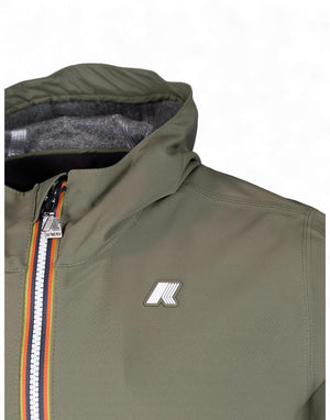 K-Way JACKO BONDED JERSEY Giubbotto uomo verde immagine 4