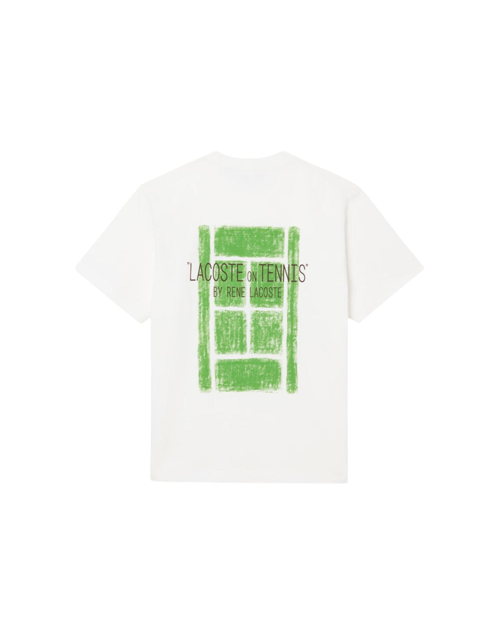 TH2197 70V T-shirt stampa tennis TH2197 70V Lacoste 