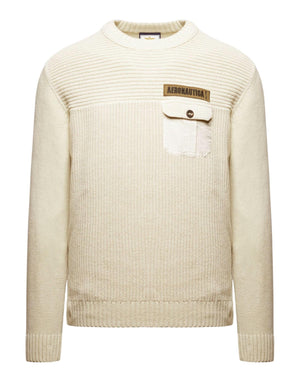 252MA1573UL00539 73104 Maglia Girocollo 252MA1573UL00539 73104 Aeronautica Militare 