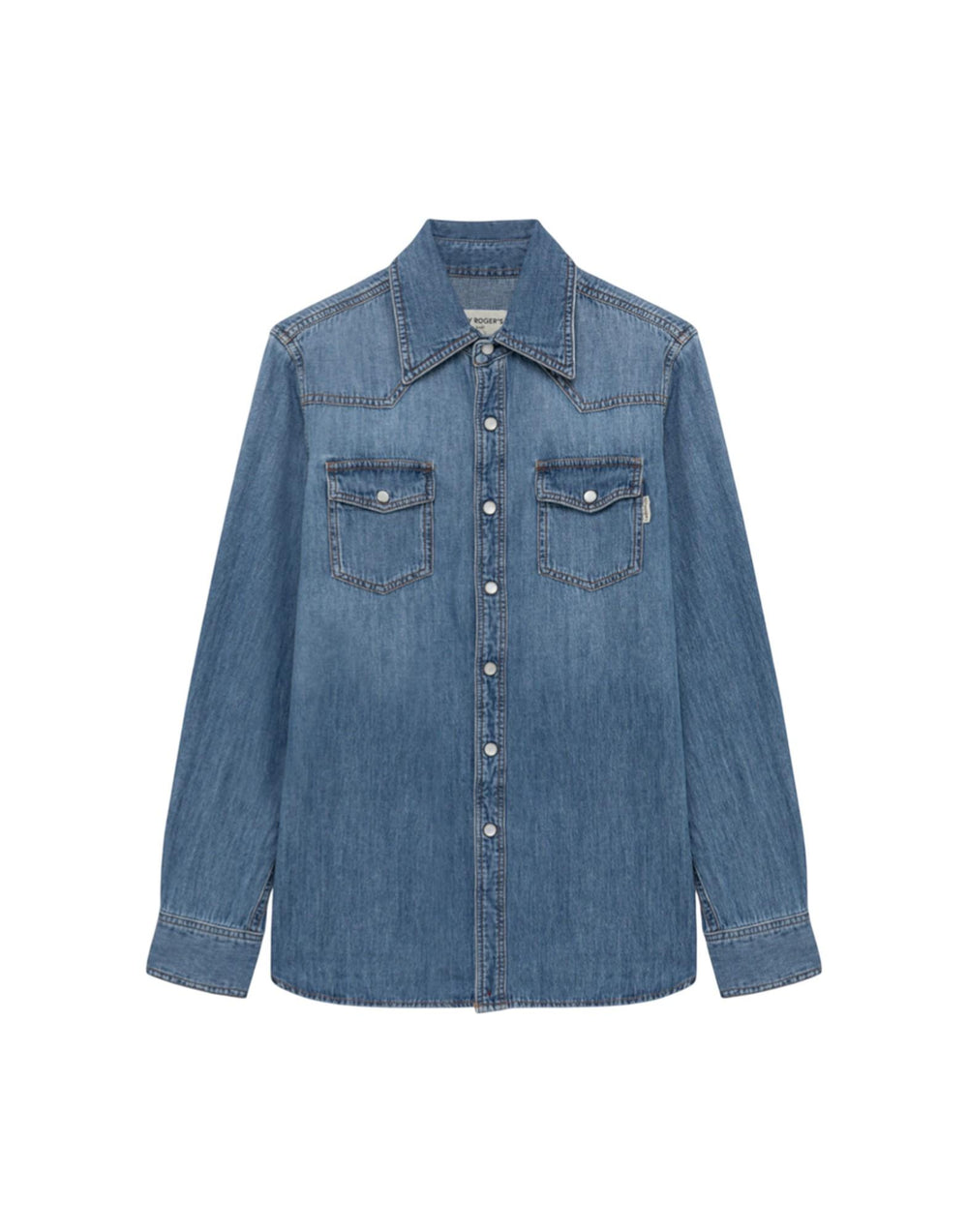 RND90321CR89A099 C0999 Camicia Ranch in denim RND90321CR89A099 C0999 Roy Roger's 