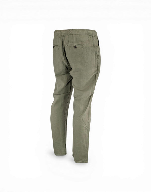 RRU90301P4230569 C0009 Chino MAN Heavy Linen Dyed RRU90301P4230569 C0009 Roy Roger's 