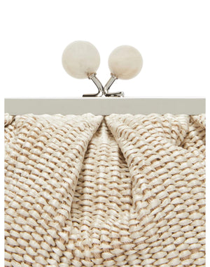 2615511115650 050 Pasticcino Bag Small effetto rafia 2615511115650 050 Weekend Max Mara 