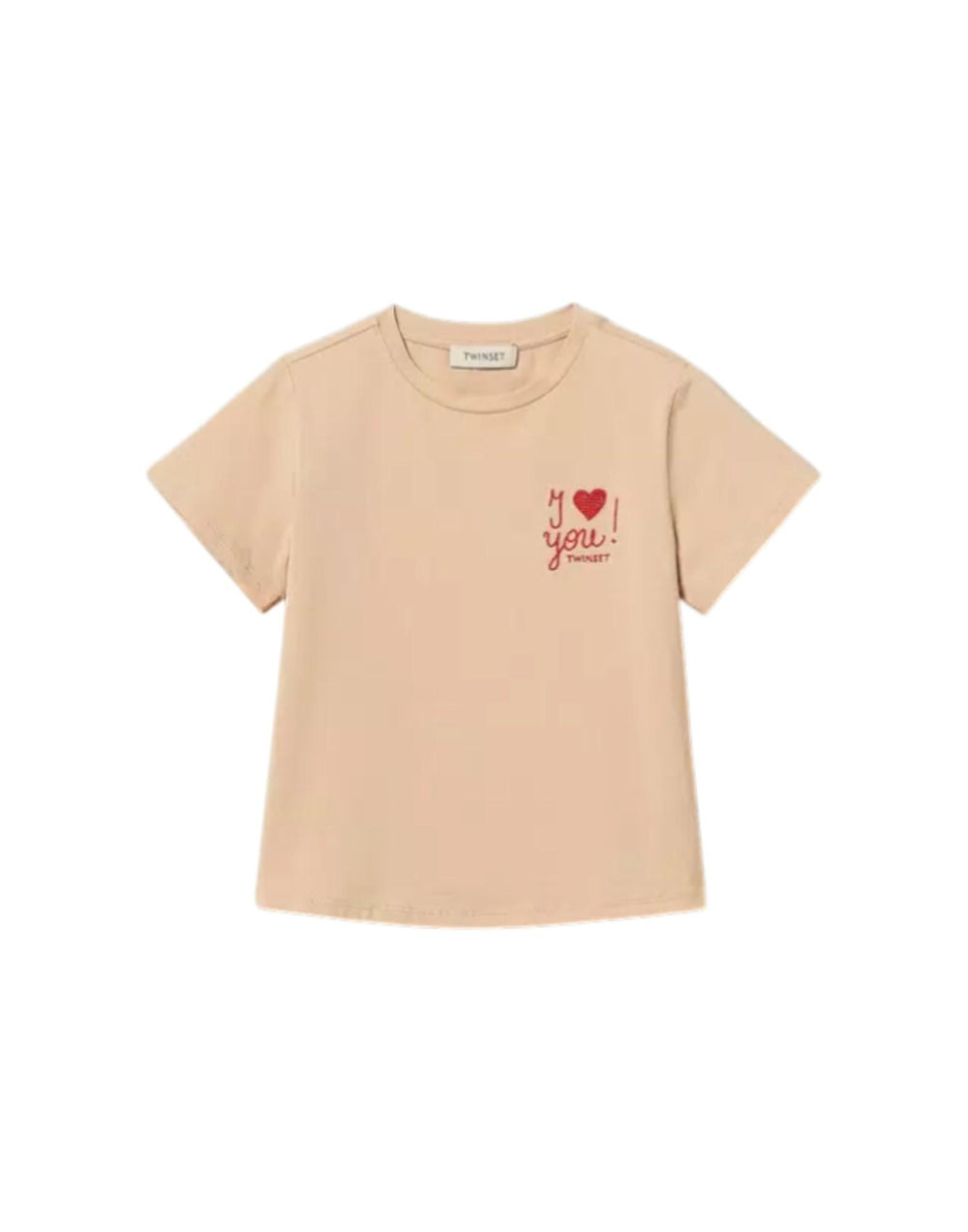 261GJ2251 13379 T-shirt regular con ricamo 261GJ2251 13379 Twinset 