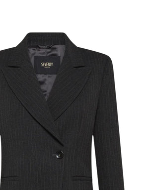 GI0922_550222 953 Giacca Smoking Gessata GI0922_550222 953 Seventy 