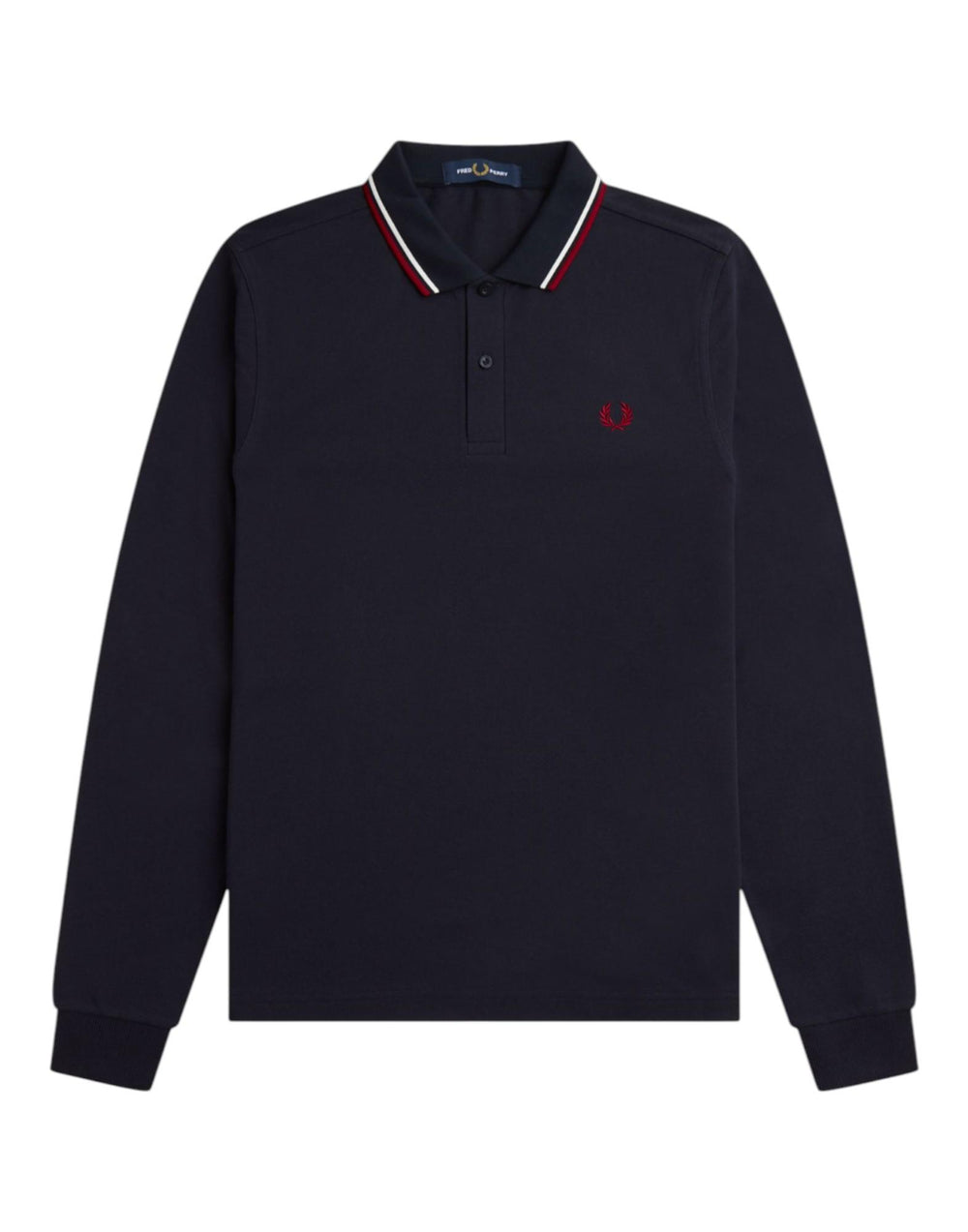 M3636 T55 Ls Twin Tipped Fp Shirt M3636 T55 Fred Perry 