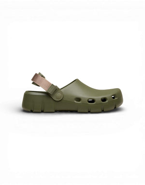 Birkenstock Birki Flow TEX Sandalo uomo verde