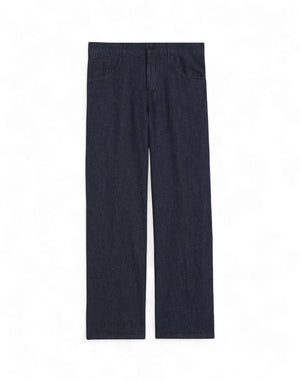 Aspesi Pantalone Denim Leggero Pantalone chino donna blu