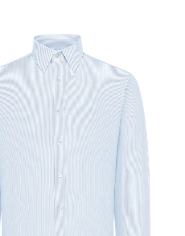 RRD Oxford Jacquard Stripe Shirt Camicia uomo immagine 2