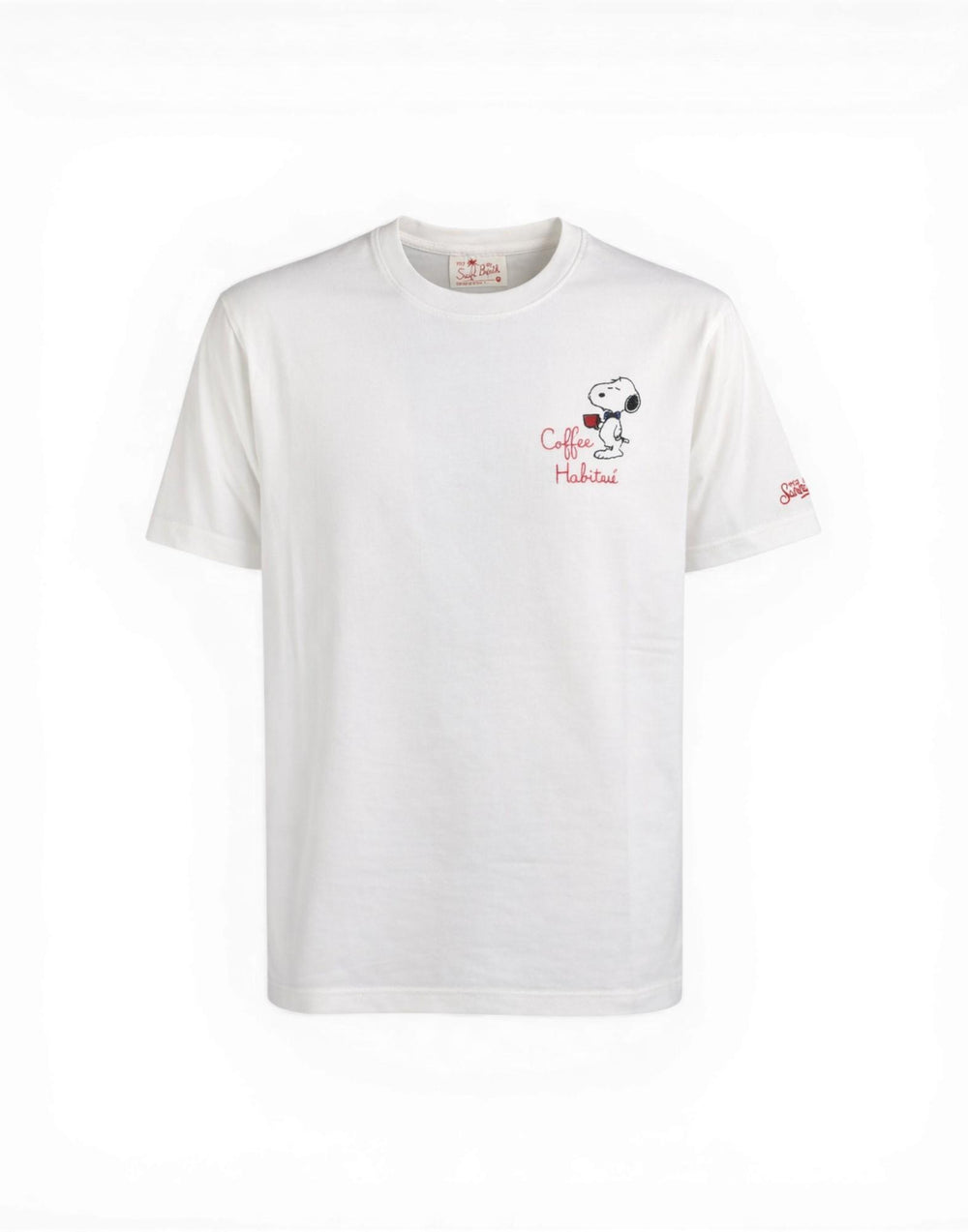 POT0001 01623L 01623L T-shirt Portofino Snoopy Coffee POT0001 01623L 01623L MC2 Saint Barth 