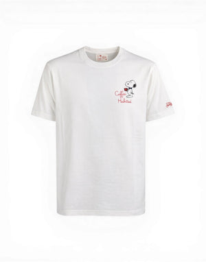 POT0001 01623L 01623L T-shirt Portofino Snoopy Coffee POT0001 01623L 01623L MC2 Saint Barth 