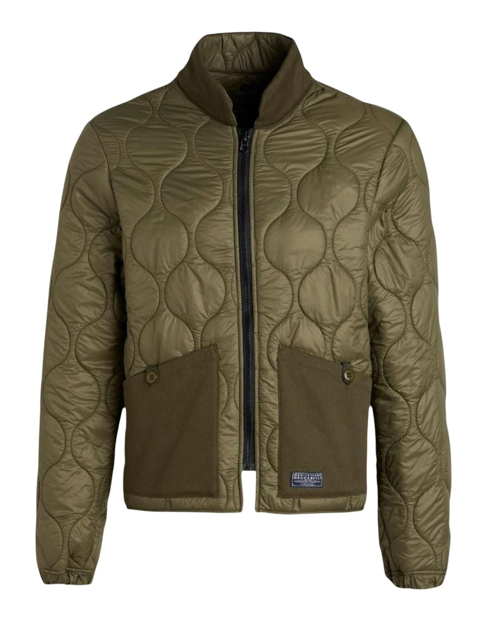 7086-CB OLIVE quilted jacket 7086-CB OLIVE Manifattura Ceccarelli 