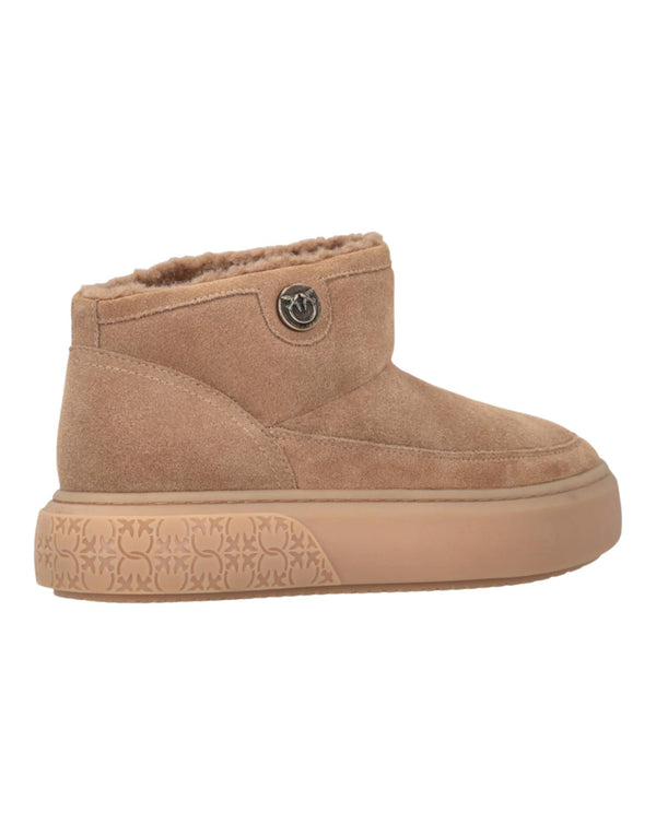 SS0105P055MC0 C0 cow suede lining fur SS0105P055MC0 C0 Pinko 