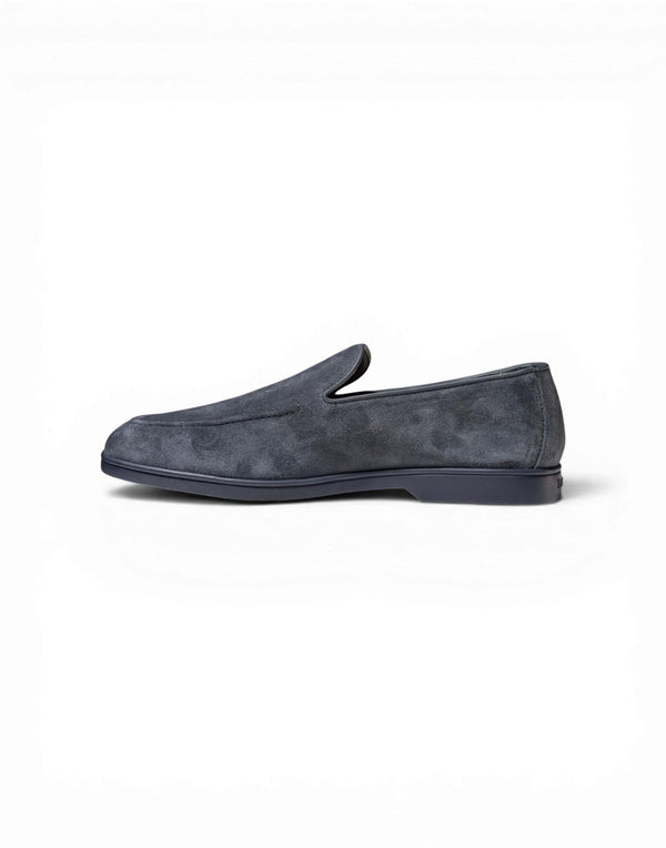 Doucal's Mocassino vaschetta Mocassino uomo blu immagine 2
