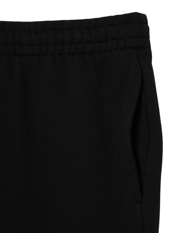 Lacoste Shorts in tessuto felpato regular fit Bermuda uomo nero immagine 3