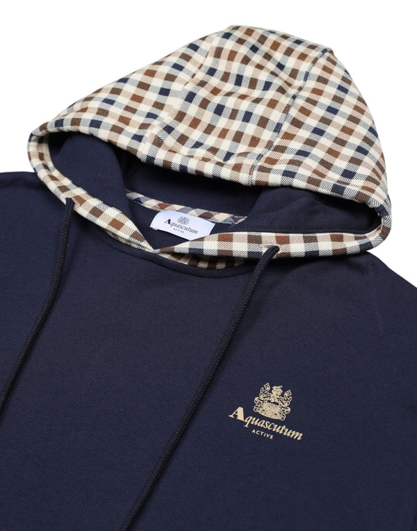 AW_ICON_SW005 11 Club Check Hoodie AW_ICON_SW005 11 AQUASCUTUM 