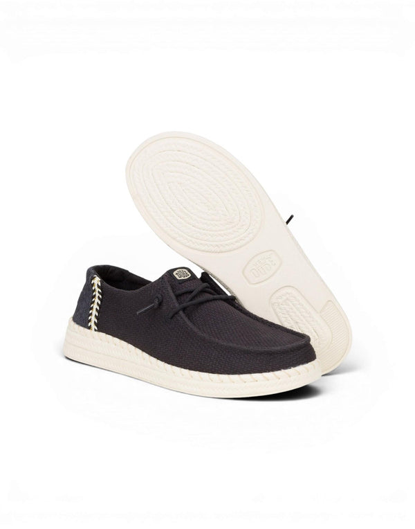 HD.43681 001 Wendy Espadrille Woven HD.43681 001 Hey Dude 