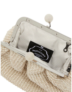2615511115650 050 Pasticcino Bag Small effetto rafia 2615511115650 050 Weekend Max Mara 