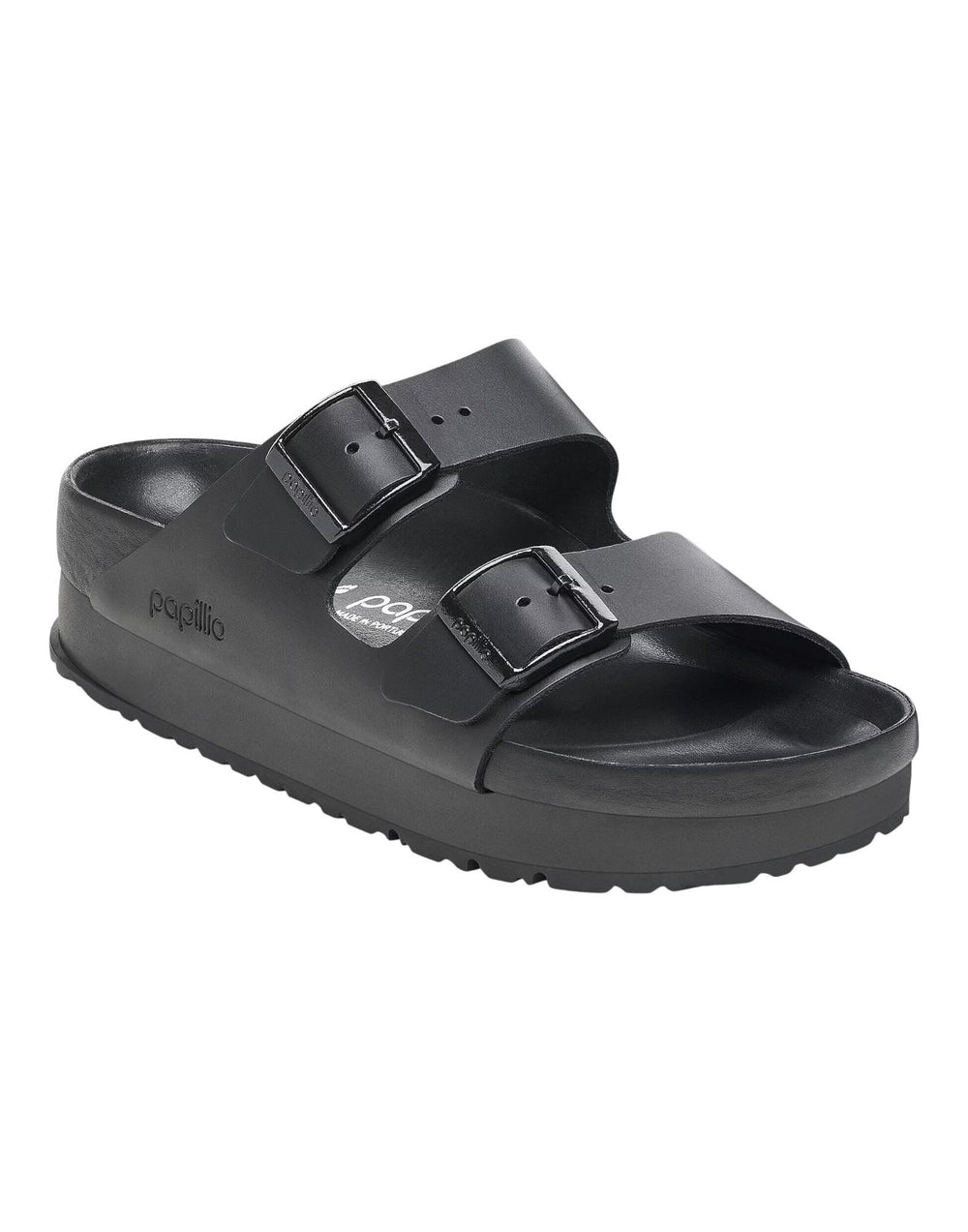 Birkenstock Arizona Platform Exquisite Sandalo donna nero