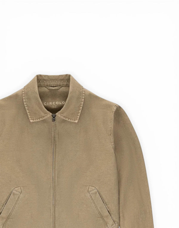 Circolo 1901 Blouson Canvas Giubbotto uomo verde immagine 2