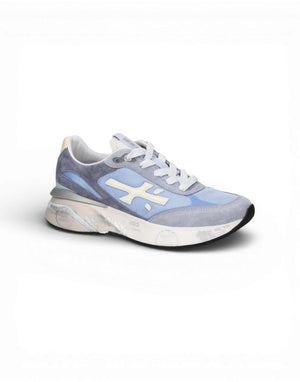 Premiata Moerund 8082 Sneaker donna azzurro immagine 2