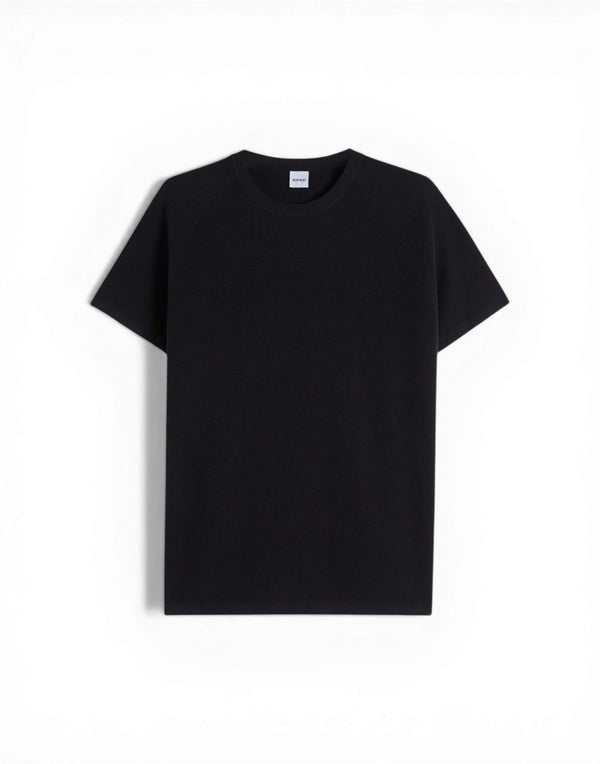 Q M831 D077 10098 Maglia Raglan Micro Waffle Cotone Q M831 D077 10098 Aspesi 