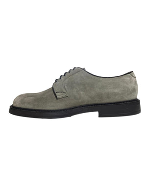Doucal's Derby in Pelle di Vitello Scamosciata Scarpe Stringate Uomo - immagine 2 - Bulla.Store