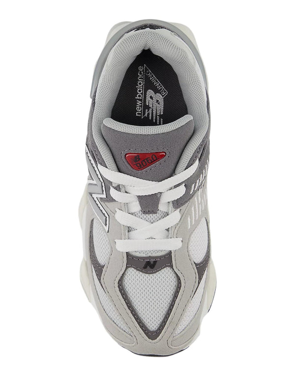 New Balance 9060 Sneaker bambino grigio immagine 4