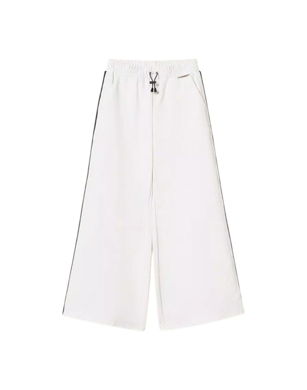 261GJ2231 00526 Pantaloni ampi in felpa con righe 261GJ2231 00526 Twinset 