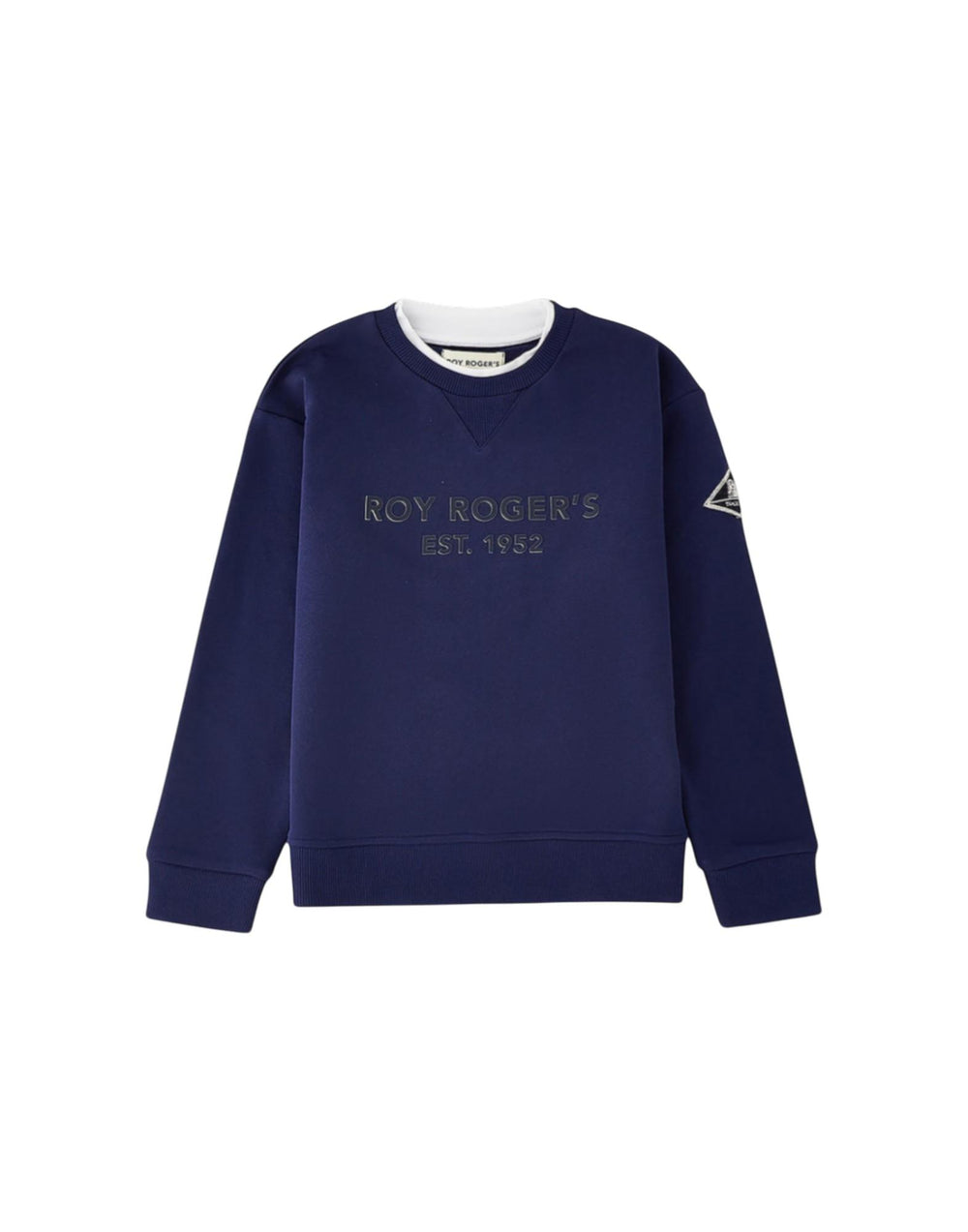 RG102 3854 Felpa con logo RG102 3854 Roy Roger's 