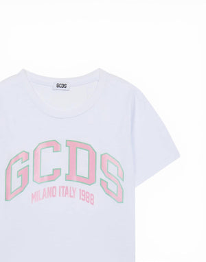 GCDS C1GKQC541J336 T-shirt e Polo bambino immagine 2