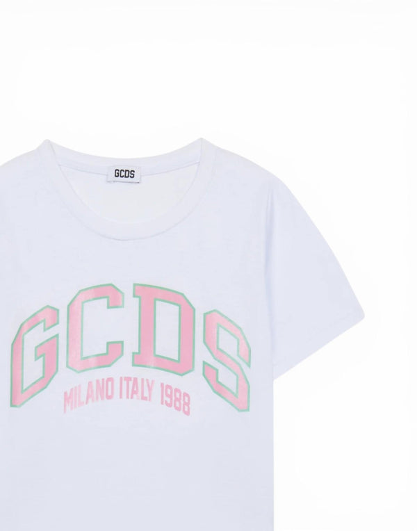 GCDS C1GKQC541J336 T-shirt e Polo bambino immagine 2