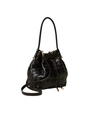 261TB7302 00006 Borsa a secchiello intrecciata a mano 261TB7302 00006 Twinset 