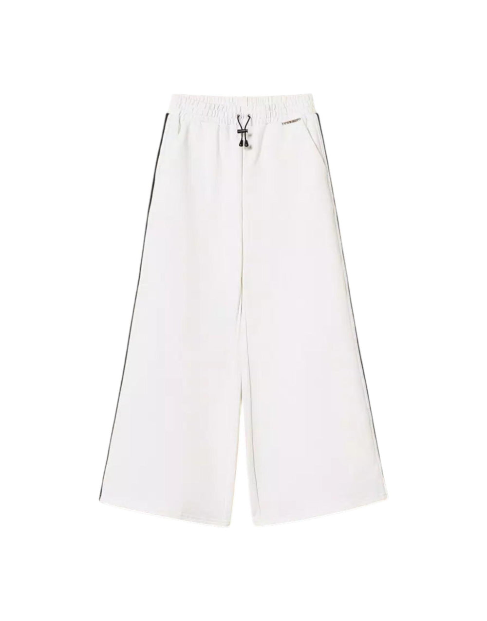 261GJ2231 00526 Pantaloni ampi in felpa con righe 261GJ2231 00526 Twinset 