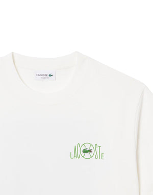 TH2197 70V T-shirt stampa tennis TH2197 70V Lacoste 