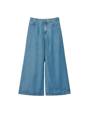 261GJ2070 13235 Jeans ampi con cintura 261GJ2070 13235 Twinset 