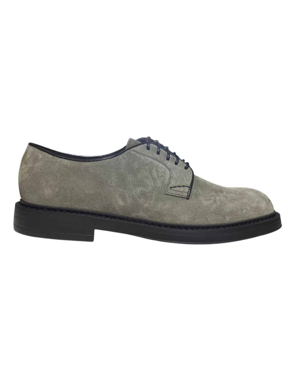 Doucal's Derby in pelle di vitello scamosciata Scarpe Stringate uomo beige